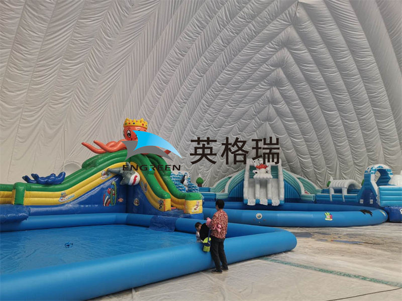 氣膜館里的室內水上樂園你見過嗎？