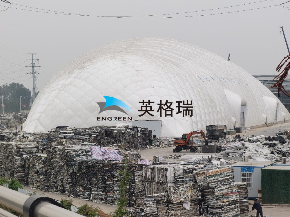 快速搭建、節能環保的物流解決方案丨氣膜倉庫