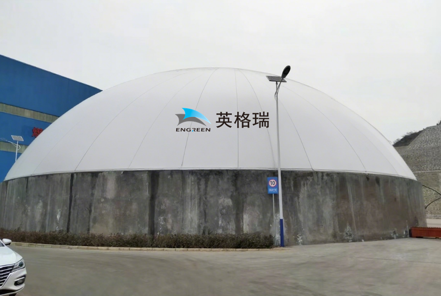 寒冬守護污水池！氣膜防凍保溫膜如何實現“溫暖過冬”？
